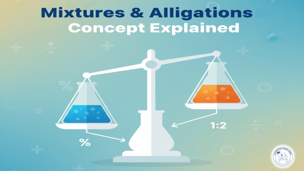 Mixture and Alligation – Concept, Formula & Practice Questions mixture and alligation