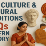 Art,Culture And Cultural Traditions PYQs