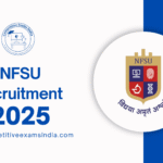 NFSU Recruitment 2025