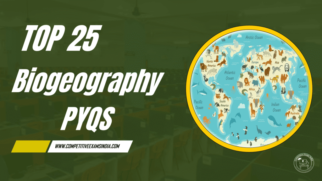 Biogeography PYQs