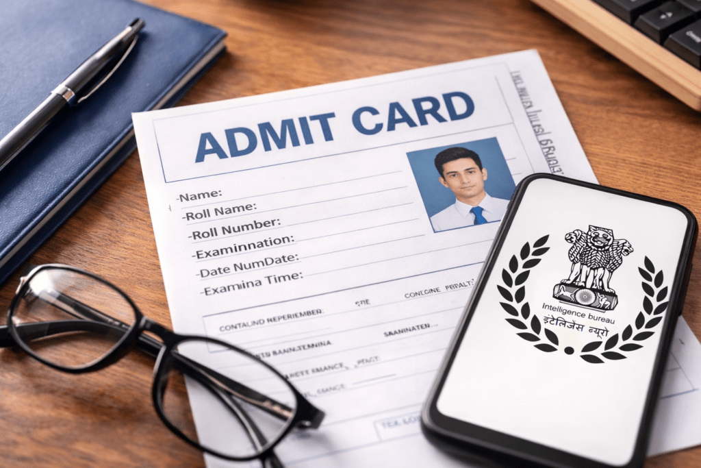 IB MTS Admit Card 2026 Out | Download Hall Ticket IB MTS Admit Card 2026 Out