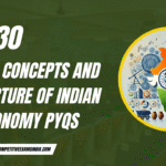 basic concepts and structure of indian economy