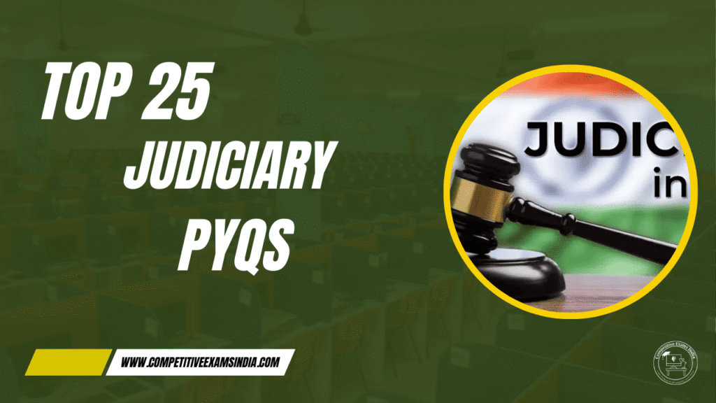 Judiciary PYQs