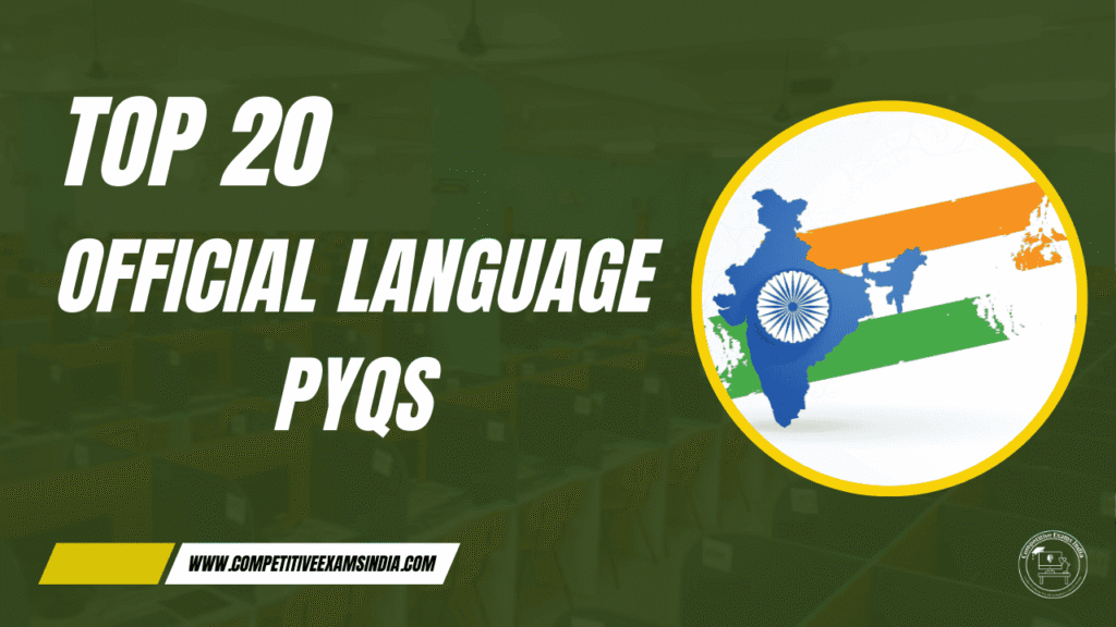 Official Language PYQs