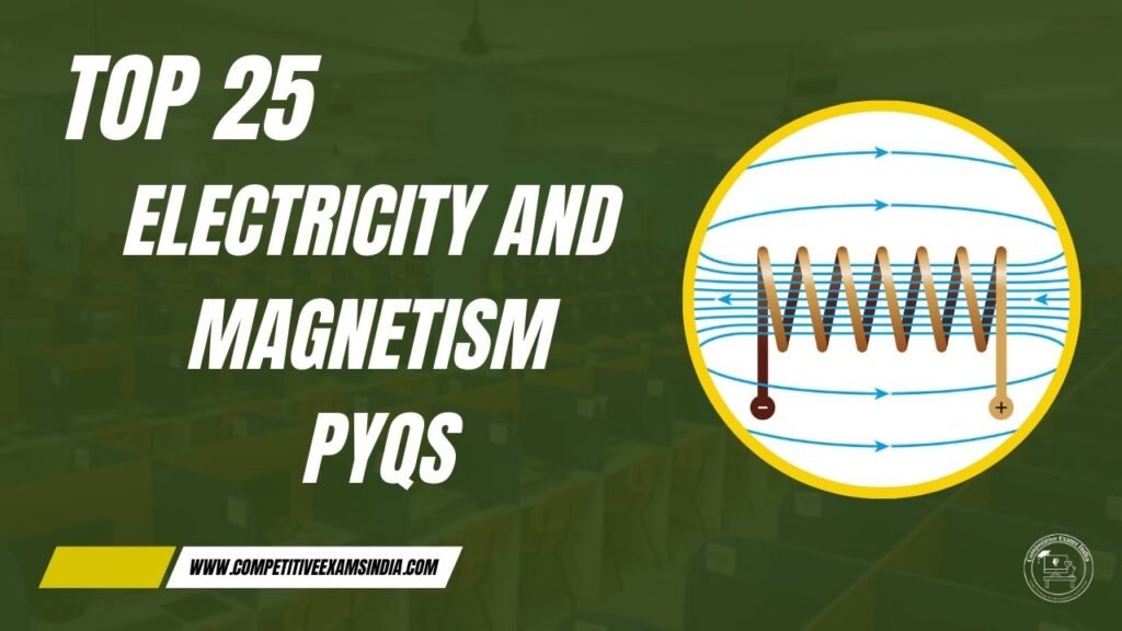 Electricity and Magnetism PYQs