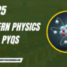 Modern Physics PYQs