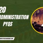 State Administration PYQs