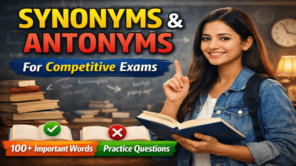 Synonyms & Antonyms Online Quiz