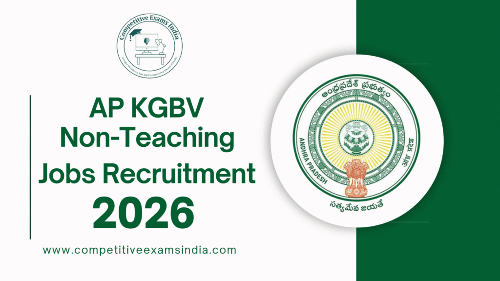 AP KGBV Non-Teaching Recruitment 2026 | Application PDF AP KGBV Non-Teaching Recruitment 2026