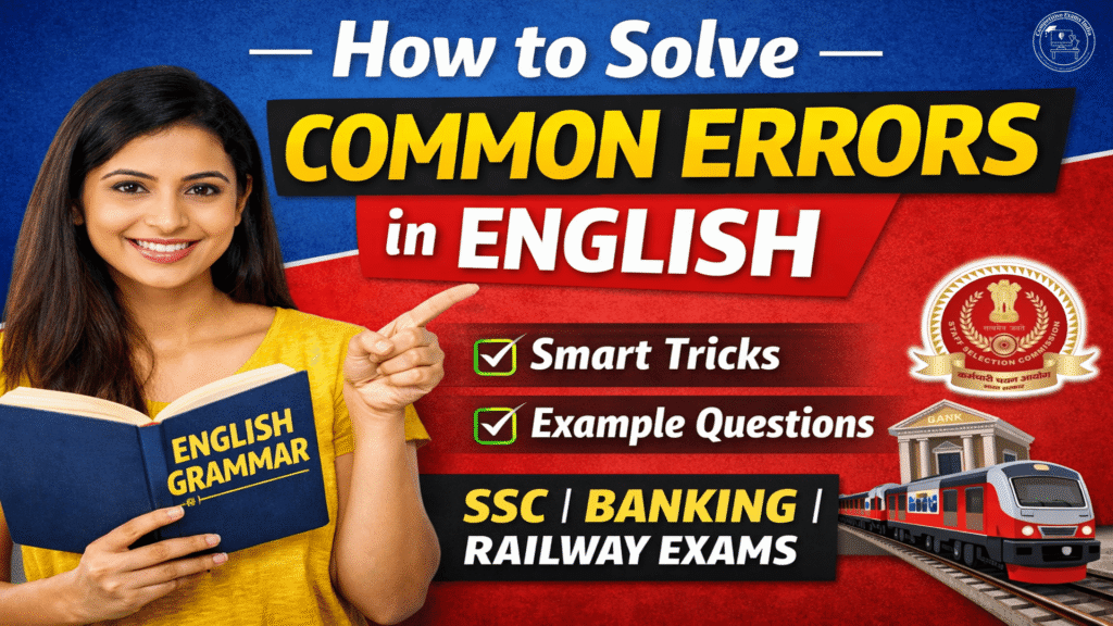 How to Solve Common Errors in English