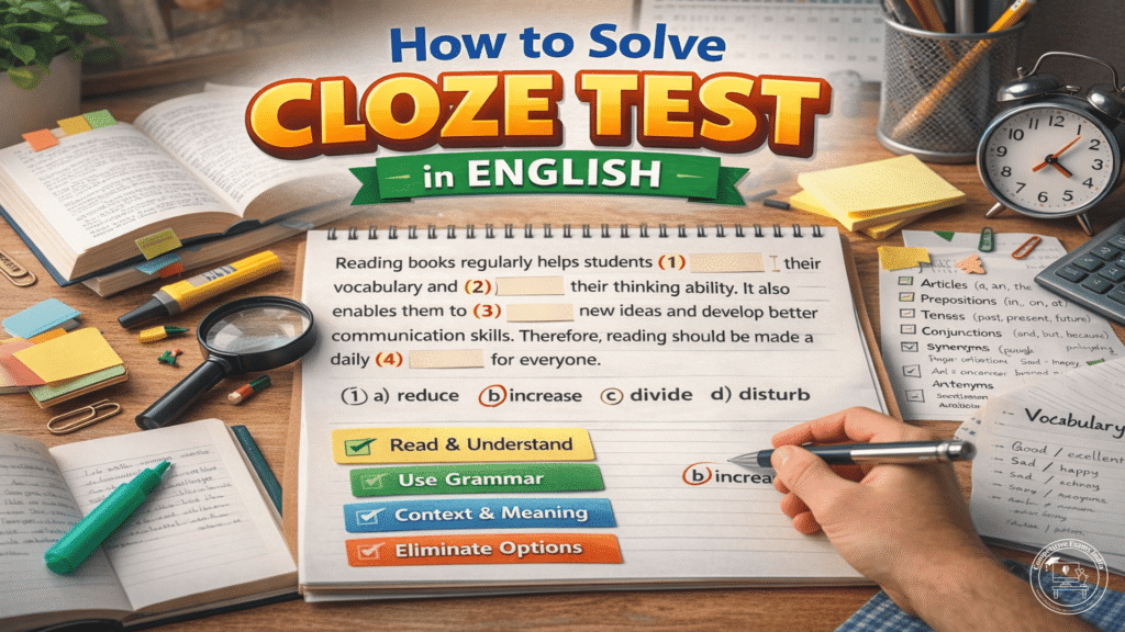 How to Solve Cloze Test in English