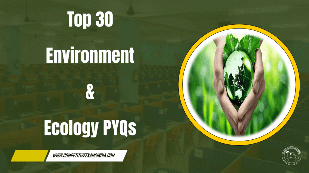 Environment and Ecology PYQs