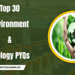 Environment and Ecology PYQs