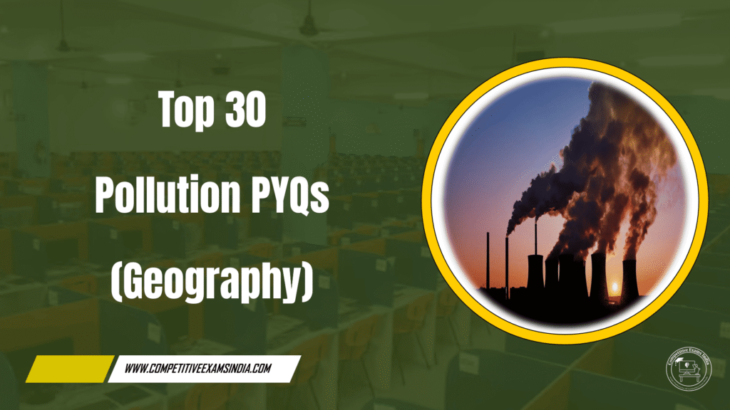 Pollution PYQs