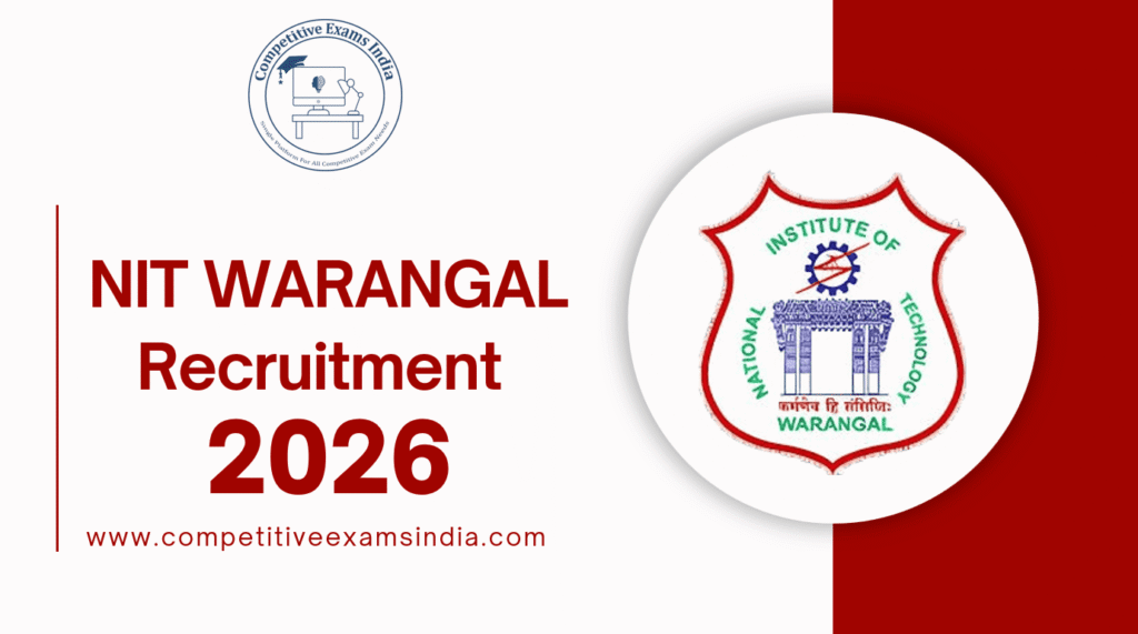 NIT Warangal JRF Recruitment 2026