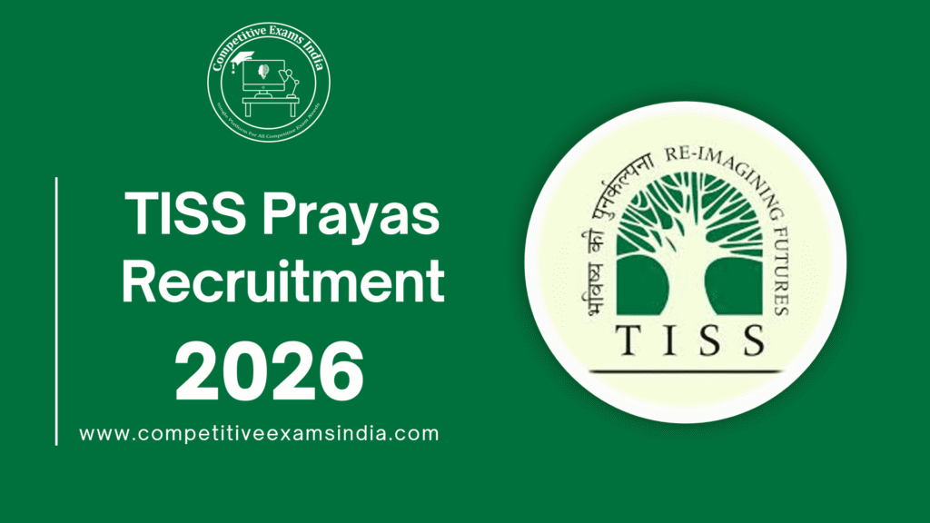 TISS Prayas Recruitment 2026 for Legal Fellow | Apply Now TISS Prayas Recruitment 2026