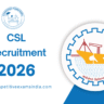 CSL Executive Trainee Recruitment 2026
