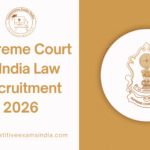 Supreme Court of India Law Clerk Recruitment 2026