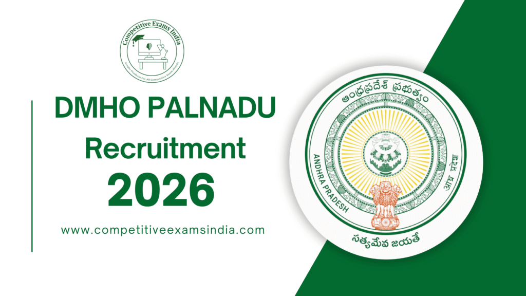 DMHO Palnadu Recruitment 2026