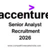 Accenture Recruiting Senior Analyst 2026