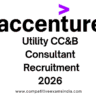 Accenture Utility CC&B Consultant 2026