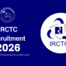 IRCTC Recruitment 2026