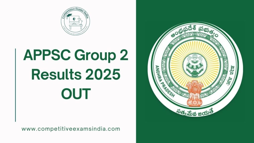 APPSC Group 2 Results 2025 OUT
