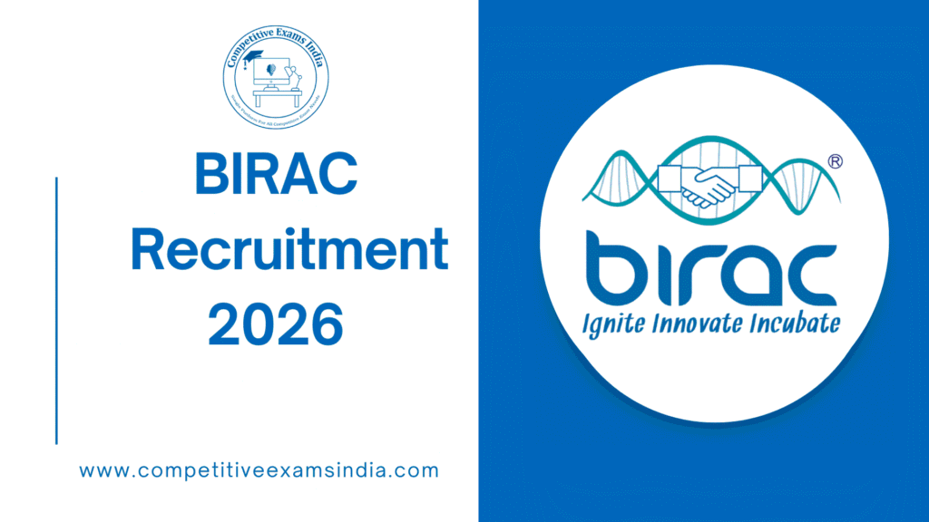 BIRAC Recruitment 2026: Technical Assistant Vacancy, Eligibility, Salary | Apply Now BIRAC Recruitment 2026