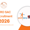 ISRO SAC Scientist/Engineer Recruitment 2026