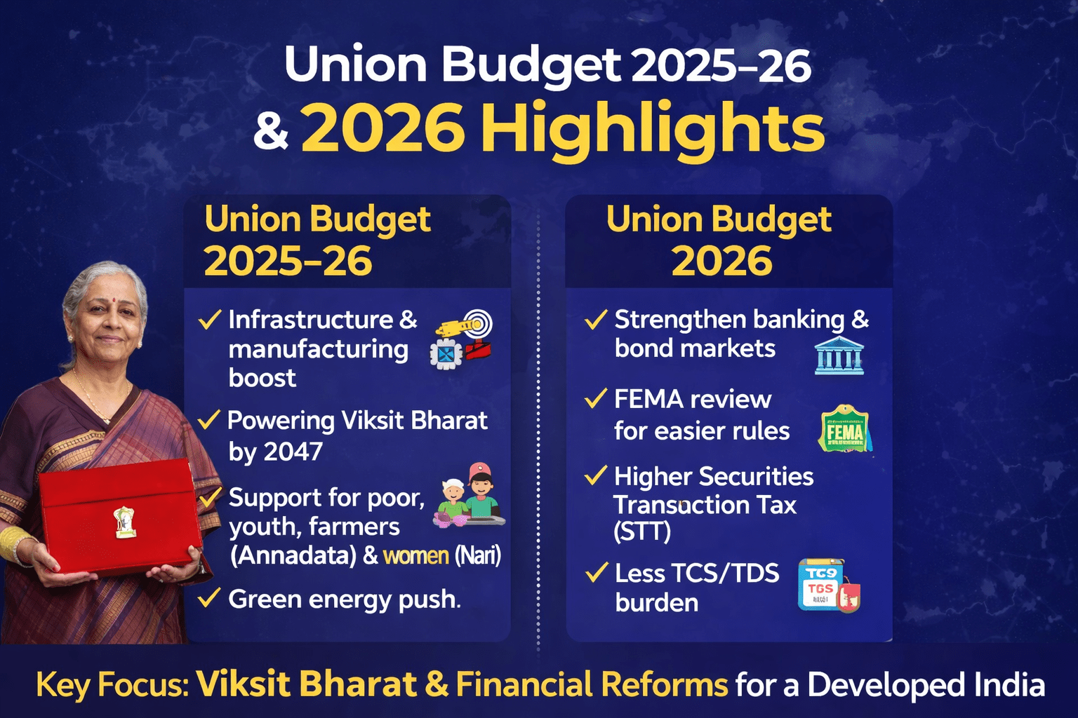 Union Budget 2026 - 27 Highlights | Download Budget 2026 PDF | Main ...