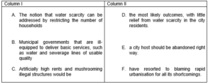 Match the Columns Practice Test 2