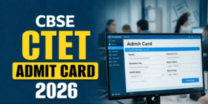 CBSE CTET Admit Card 2026