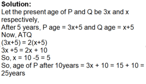 Problems on Ages Practice Test 1
