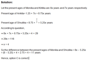 Problems on Ages Practice Test 2
