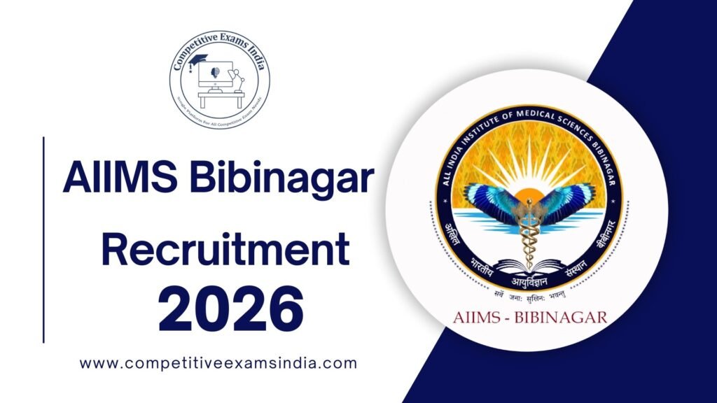 AIIMS Bibinagar Recruitment 2026