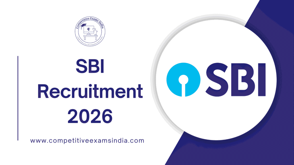 SBI Recruitment 2026 Notification