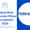 Federal Bank Associate Officer Recruitment 2026