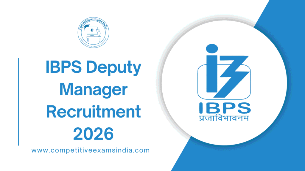 IBPS Deputy Manager Recruitment 2026