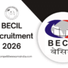 BECIL Recruitment 2026 Job Notification