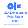 OLX Driver Job
