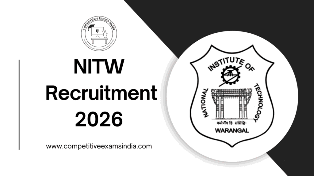 NITW Junior Research Fellow Recruitment 2026