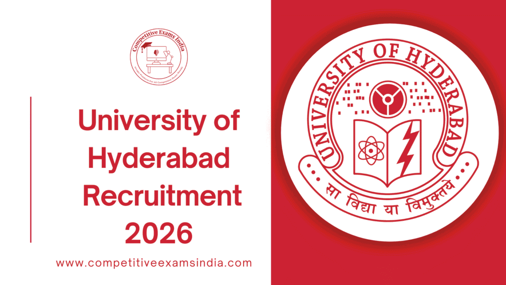 University of Hyderabad Recruitment 2026