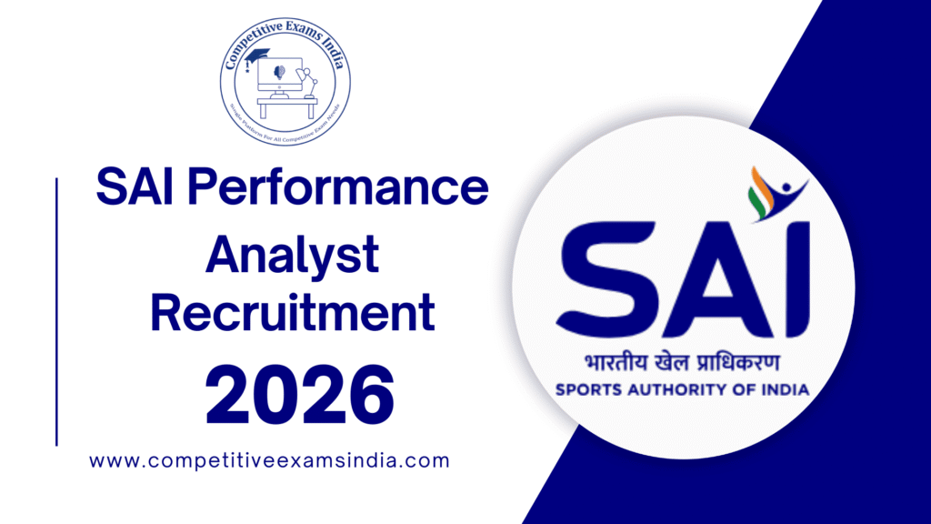 SAI Performance Analyst Recruitment 2026 | Apply Online, Download PDF SAI Performance Analyst Recruitment 2026