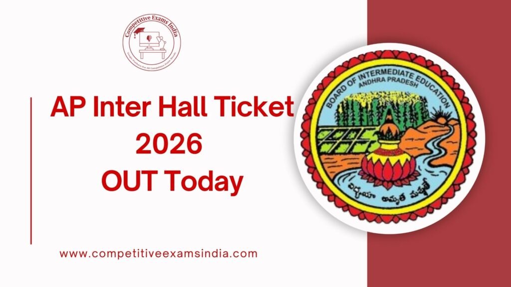 AP Inter Hall Ticket 2026 OUT