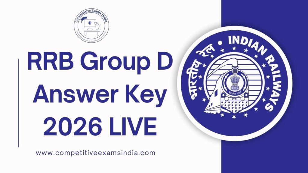 RRB Group D Answer Key 2026 LIVE: Direct Link For CBT Response Sheet PDF RRB Group D Answer Key 2026