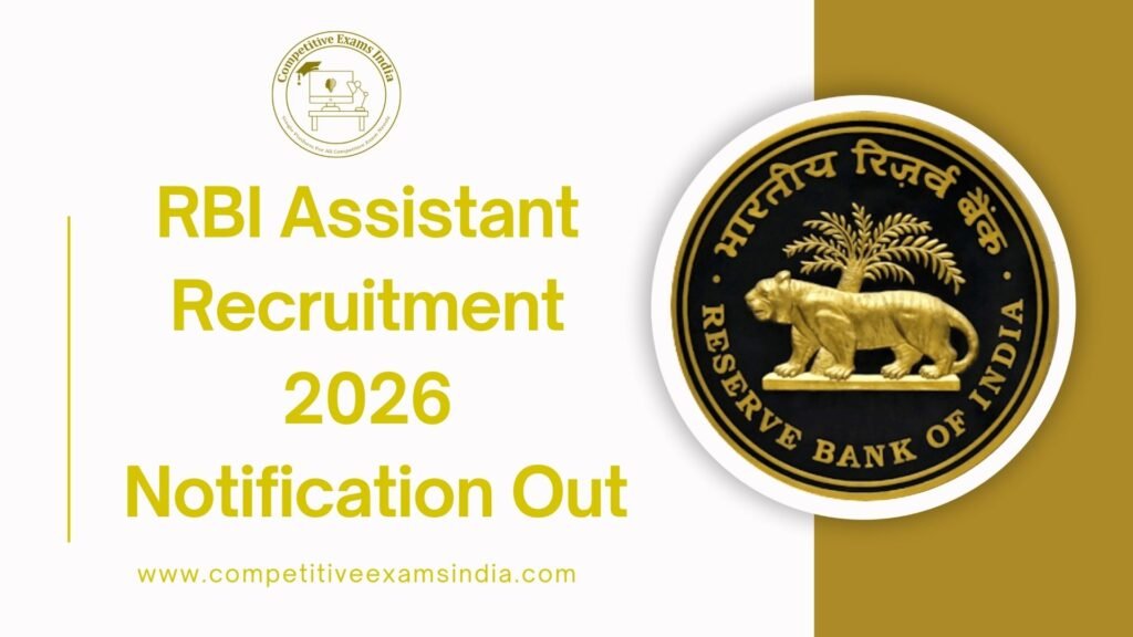 RBI Assistant Recruitment 2026
