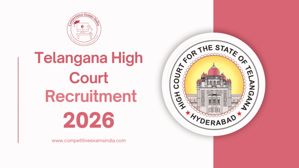 Telangana High Court Recruitment 2026