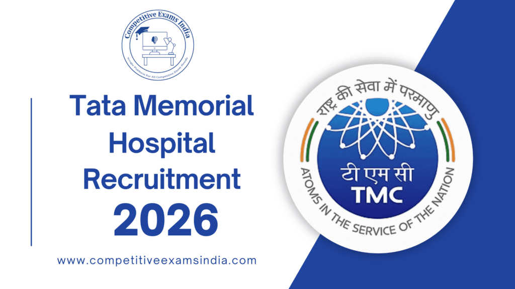 Tata Memorial Hospital Recruitment 2026