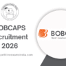 BOBCAPS Recruitment 2026