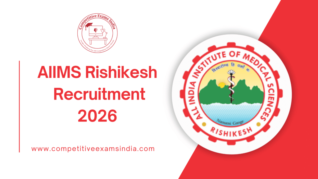 AIIMS Rishikesh Recruitment 2026